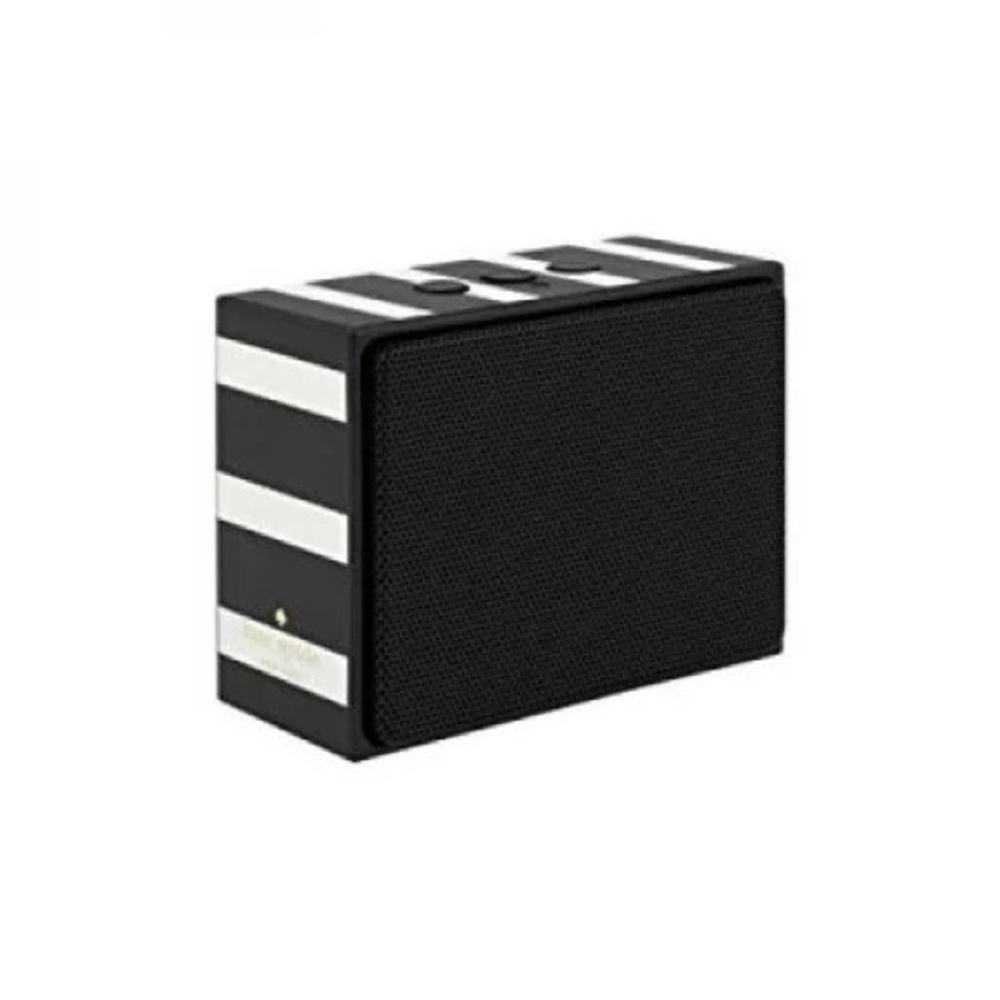 New authentic Kate Spade Black and White Portable Speaker